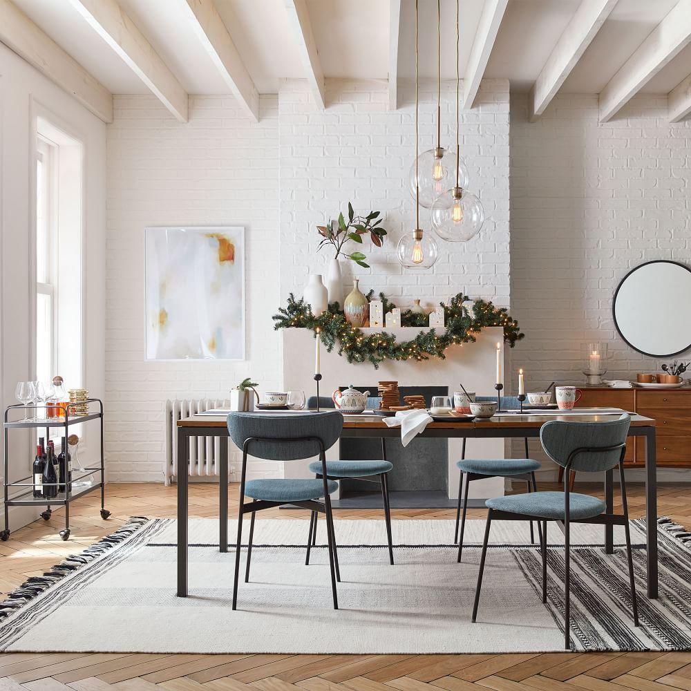 Frame Expandable Dining Table - Walnut