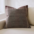 Framed Plaid Cushion Cover