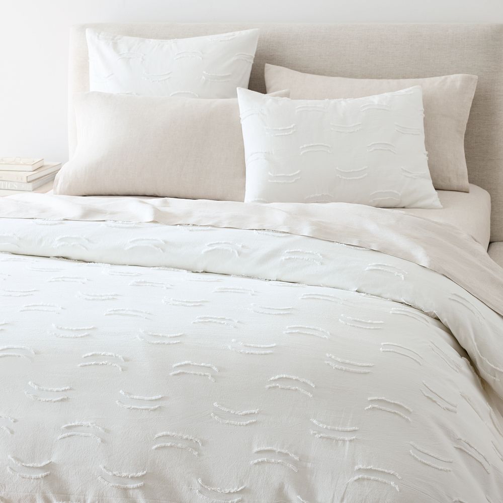 Frayed Edge Duvet Cover & Pillowcases