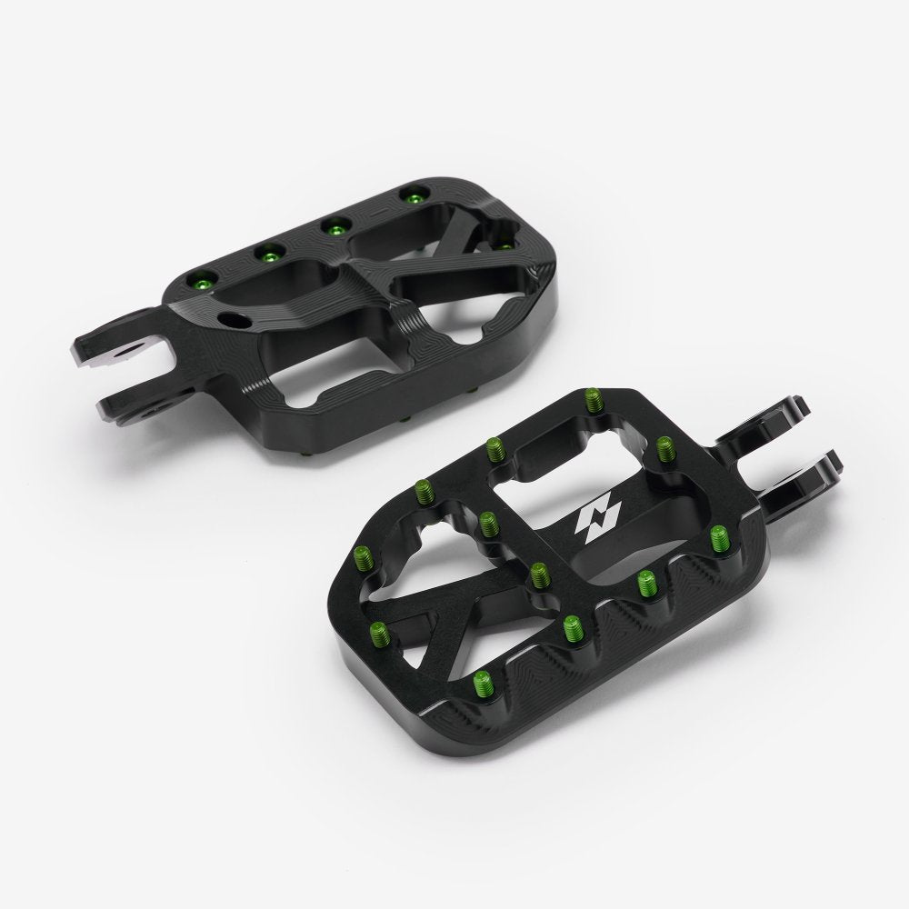 Full-E Charged Black Foot Peg with Coloured Pins Set for Light Bee / Talaria MX