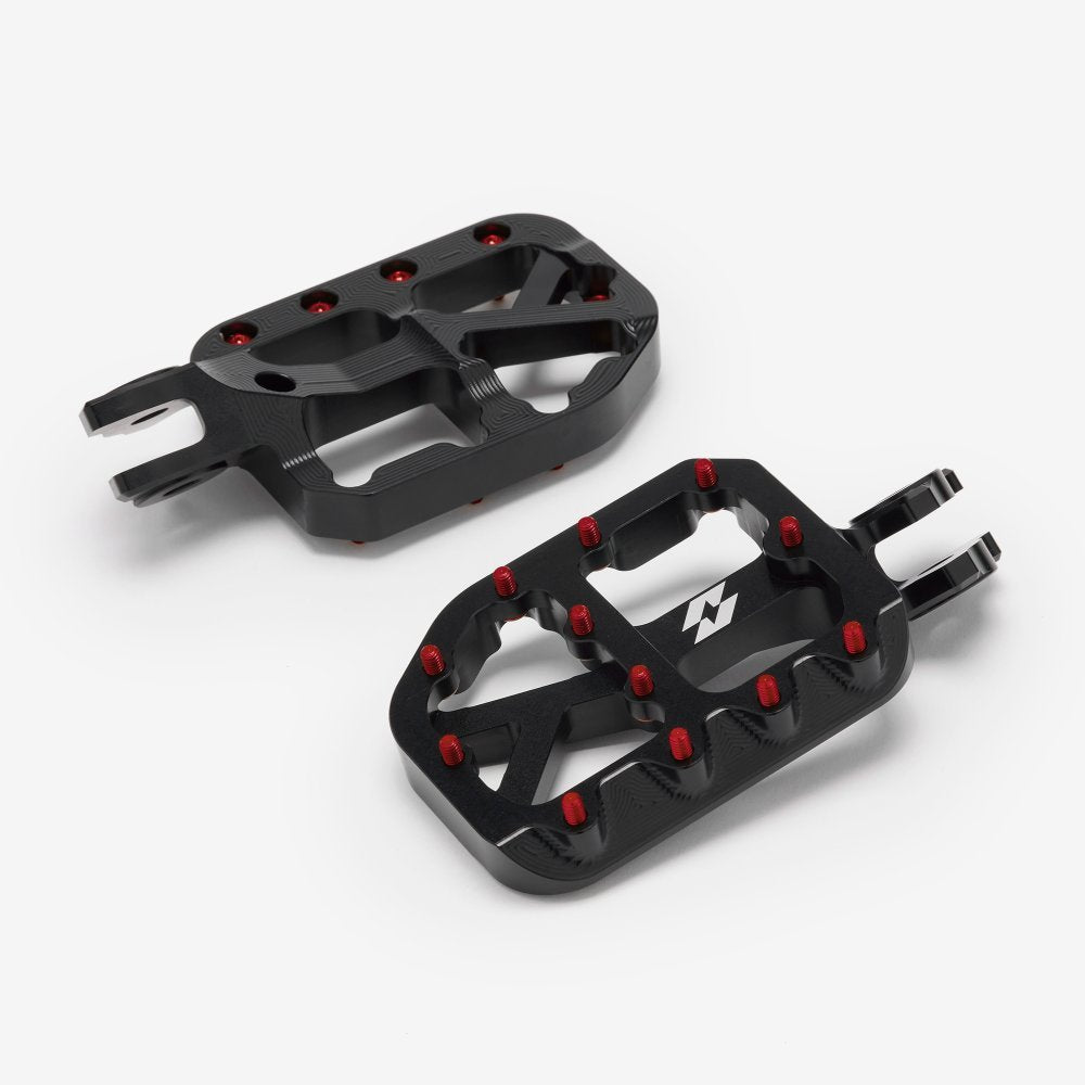 Full-E Charged Black Foot Peg with Coloured Pins Set for Light Bee / Talaria MX