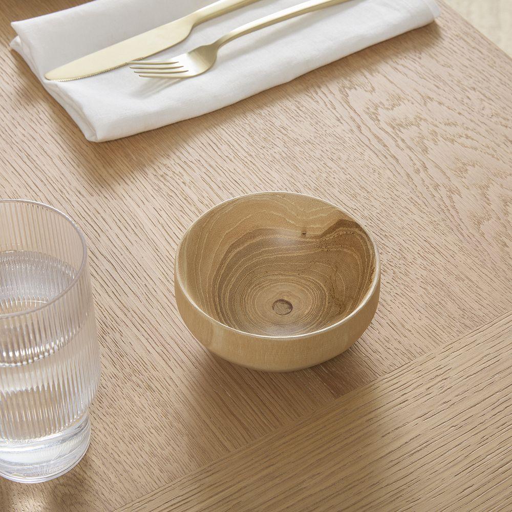 Gaia Wood Condiment Bowl
