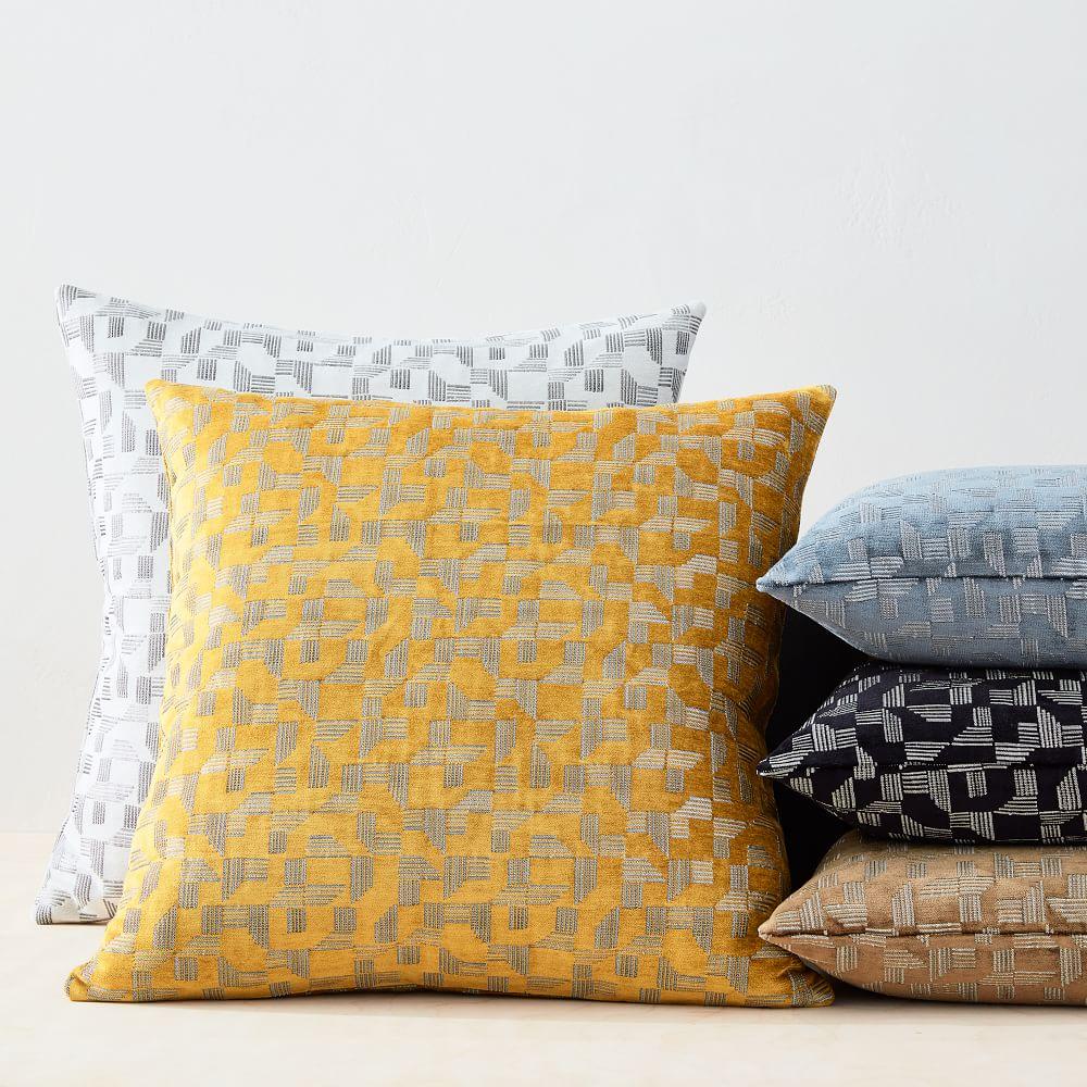 Geo Chenille Jacquard Cushion Cover