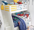 Glow-In-The-Dark Marvel Heroes Fitted Sheet
