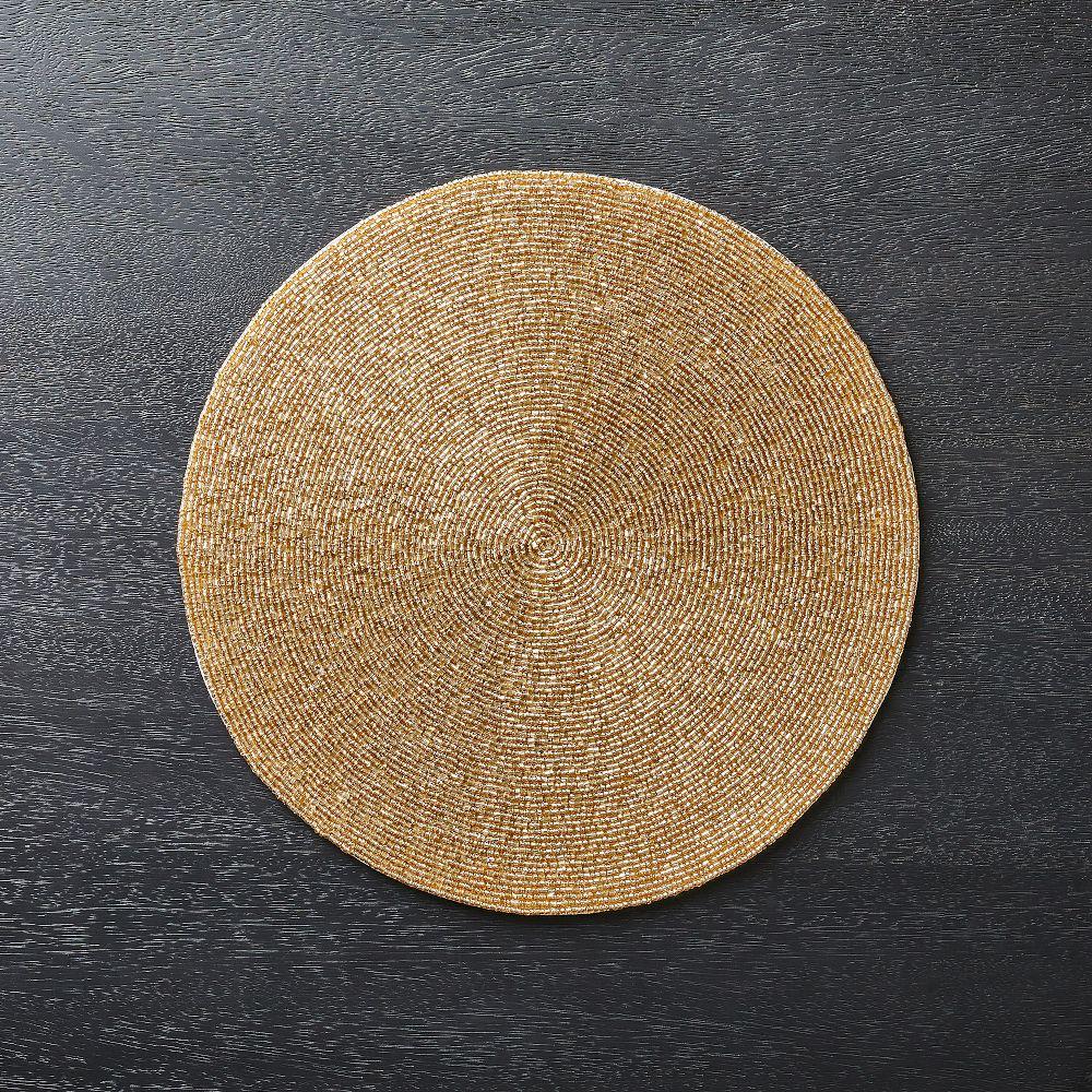 Glass Beaded Linens Placemats