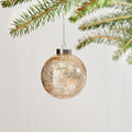 Glass Crackle Bauble