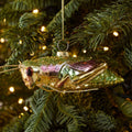 Glass Cricket Bauble