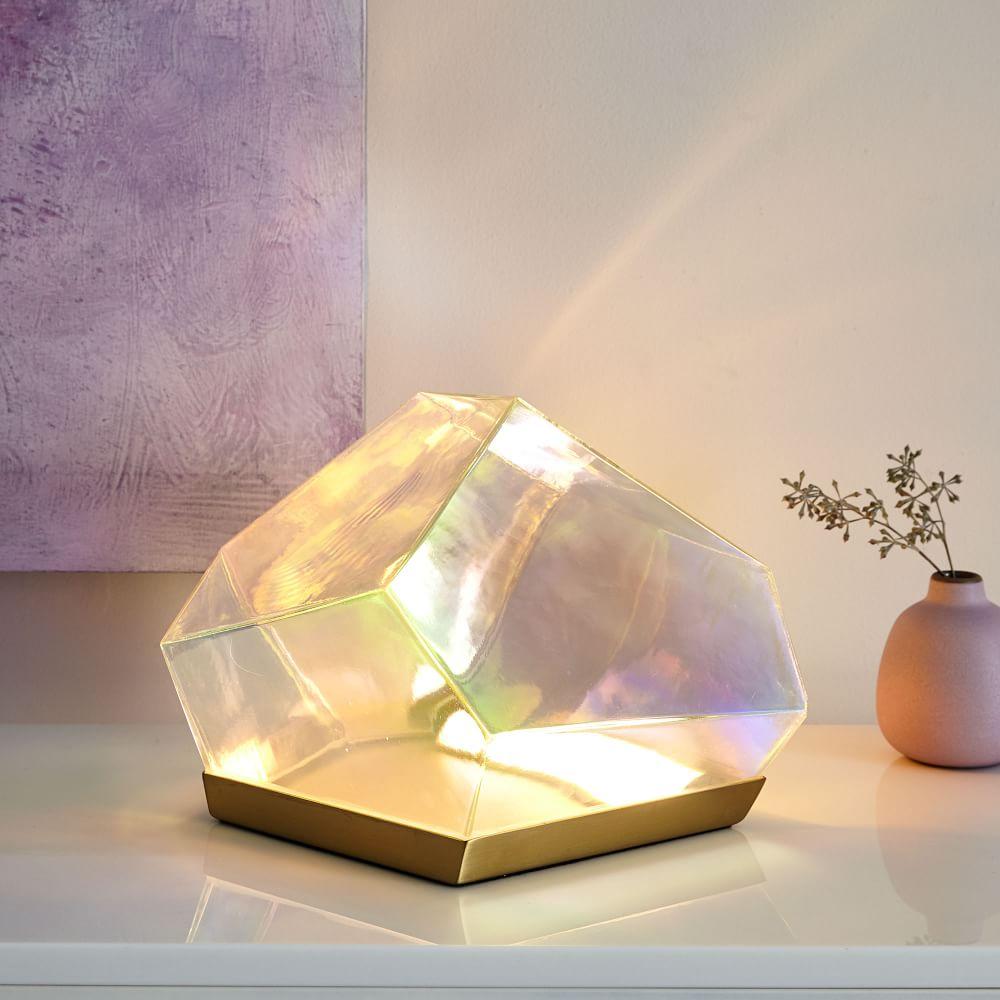 Glass Gem LED Table Lamp (20 cm)