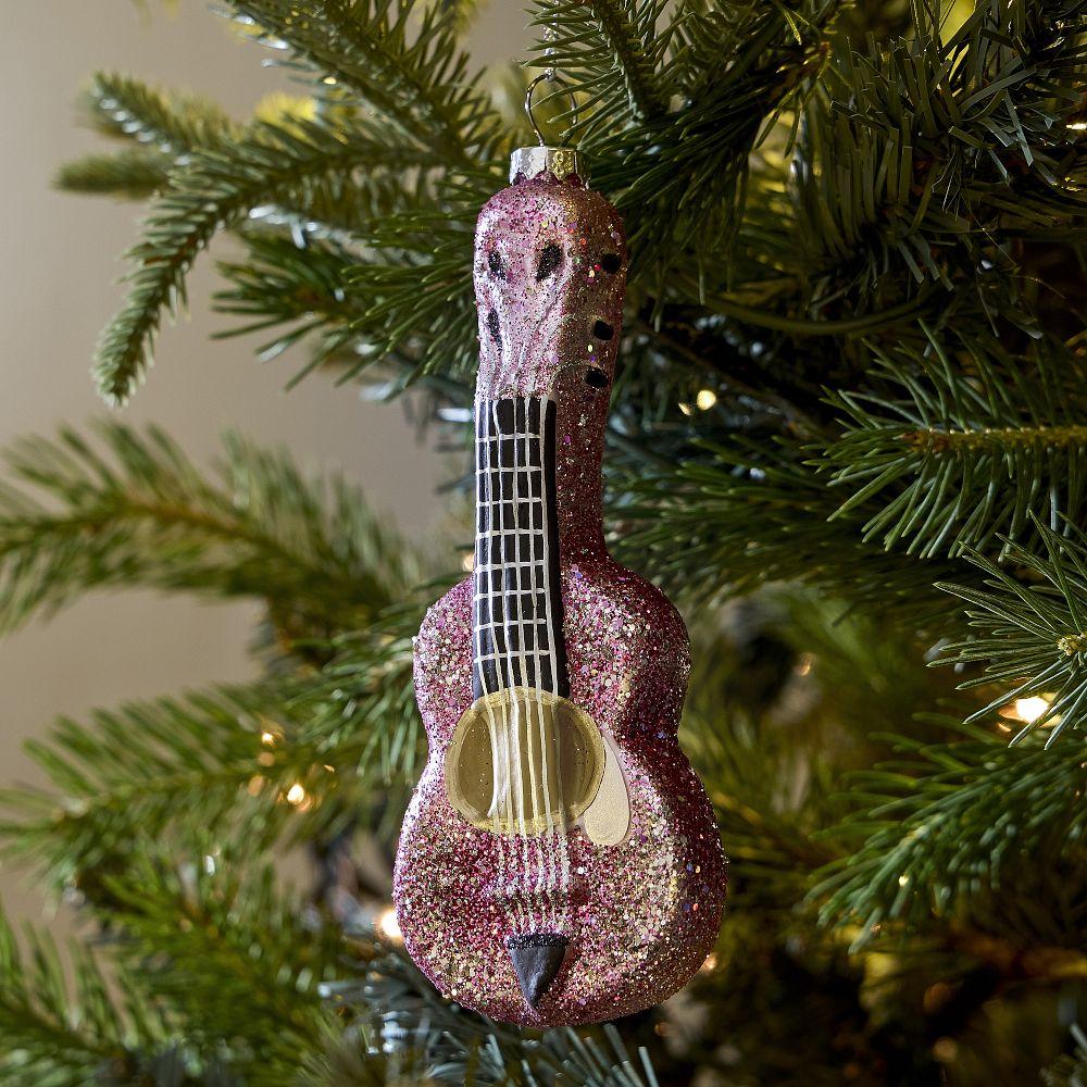Glass Guitar Bauble