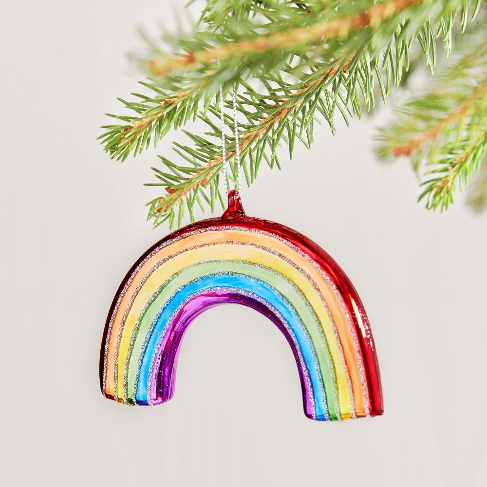 Glass Rainbow Bauble
