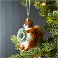 Glass Squirrel Bauble
