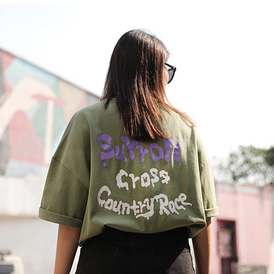 Sur Ron Heavy T-Shirt Green Surron Cross Country Race – Medium