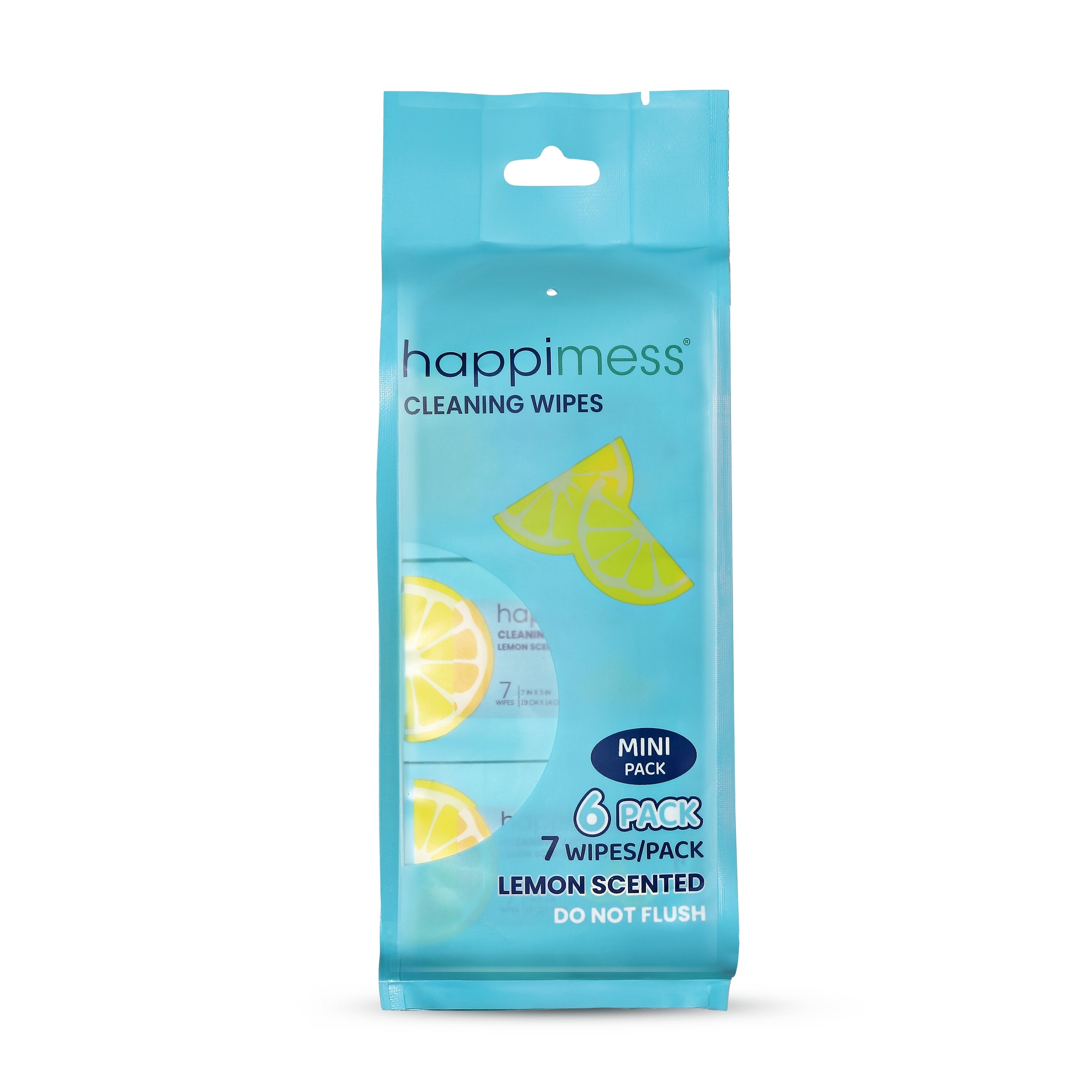 Happimess Compact Travel Multi Surface Heavy Duty Cleaning Wipes