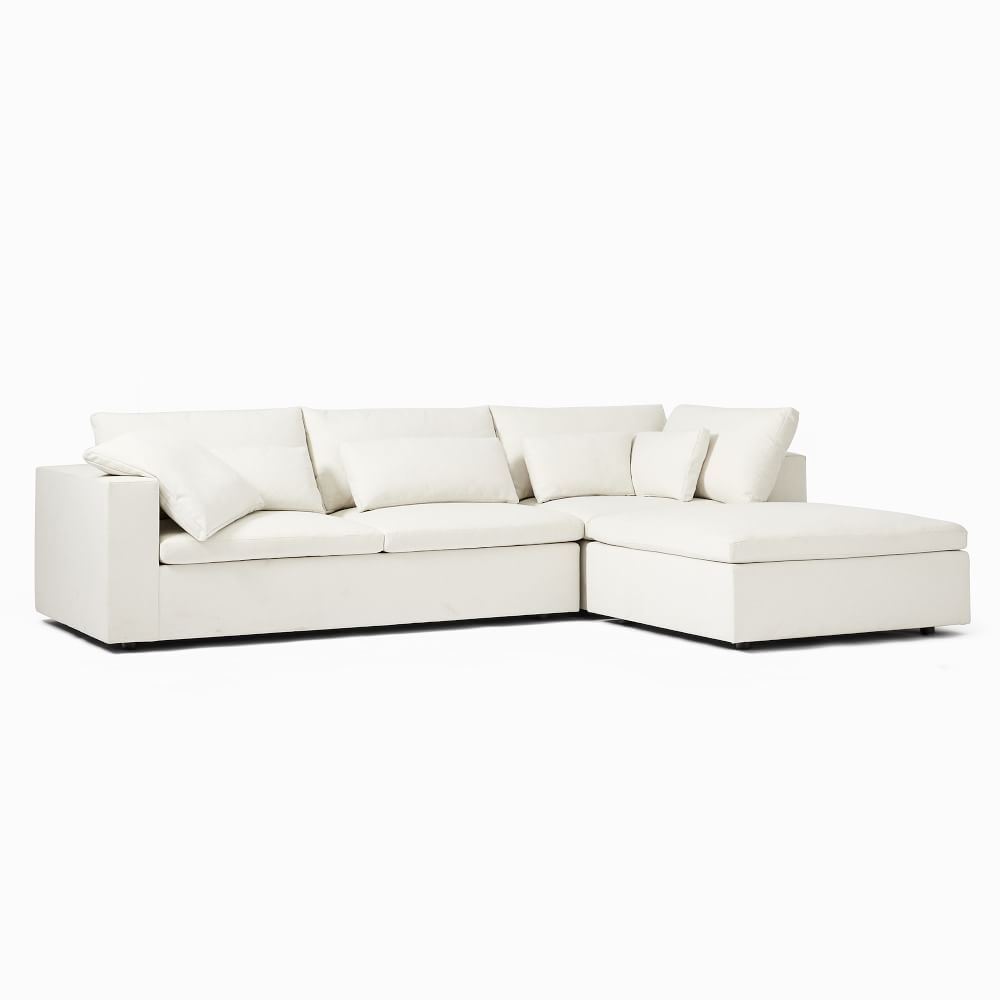 Harmony Modular 3-Piece Ottoman Chaise Sofa (310 cm)