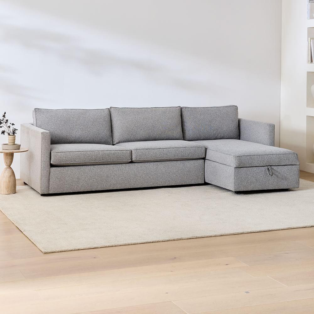 Harris Chaise Sofa Bed w/ Storage