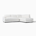 Haven 2-Piece Bumper Chaise Sofa Bench Seat (274 cm)