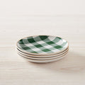 Heather Taylor Home Gingham Salad Plate (Set of 4)