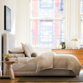 Honeycomb Woven Duvet Cover & Pillowcases