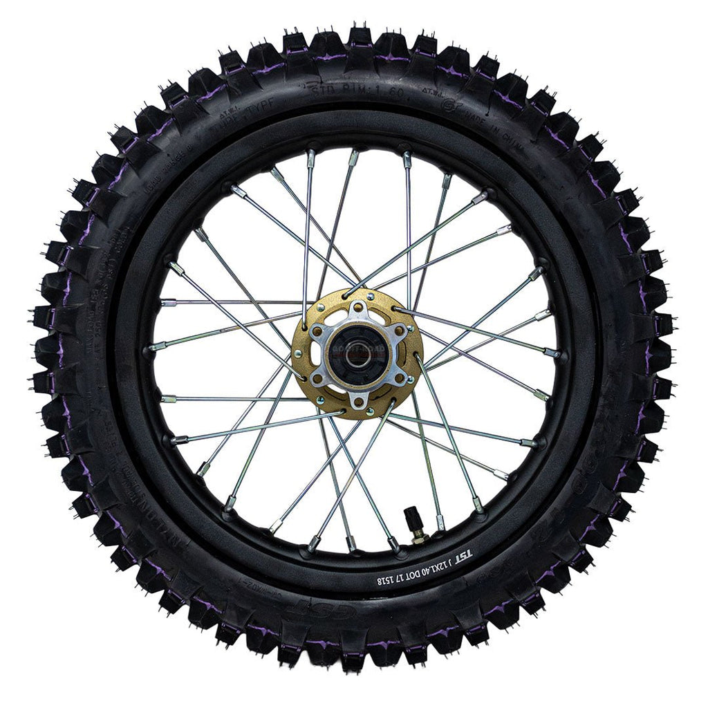 Sur Ron Hyper Bee Rear Wheel Assembly 12″