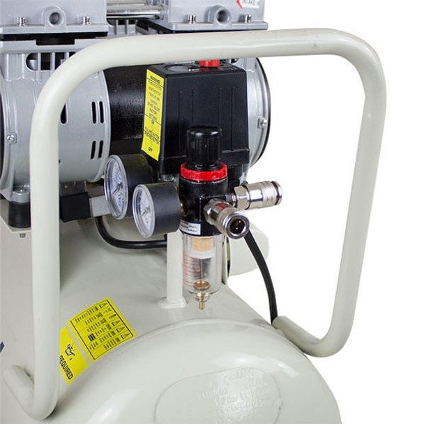 Hyundai 1500W 50L Oil Free Low Noise Portable Electric Air Compressor 11CFM 118psi | HY27550