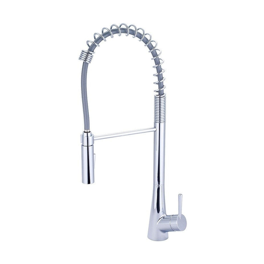 I2 Single Handle Pre Rinse Spring Pull Down Kitchen Faucet