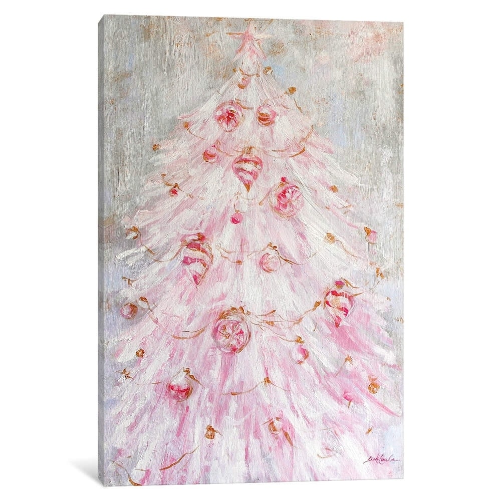 Icanvas A Pink Christmas By Debi Coules