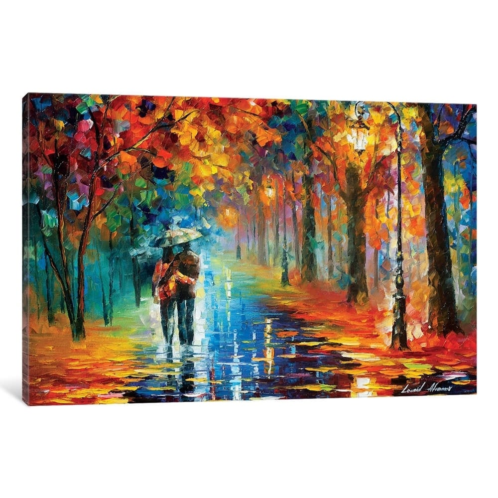 Icanvas Autumn Hug By Leonid Afremov