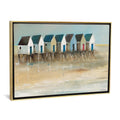 Icanvas Beach Cabins I By Jean Jauneau