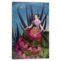 Icanvas Blue Agave And Cacao By Catrin Welz Stein Canvas Print