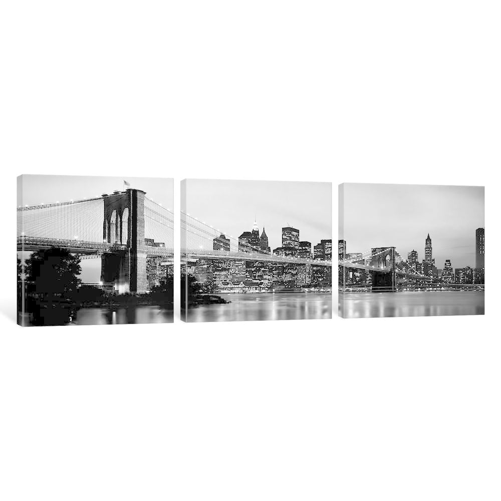 Icanvas Brooklyn Bridge Manhattan Nyc Usa By Panoramic Images