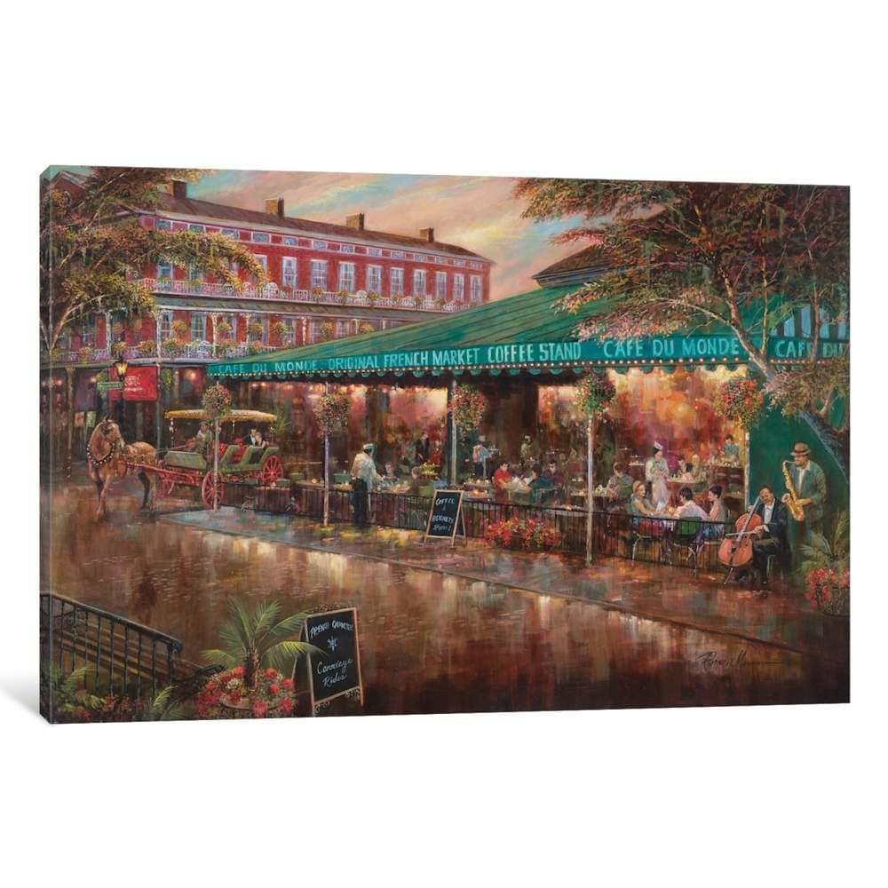 Icanvas Cafe Du Monde By Ruane Manning