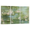 Icanvas Celadon Waterlillies I By Carol Robinson