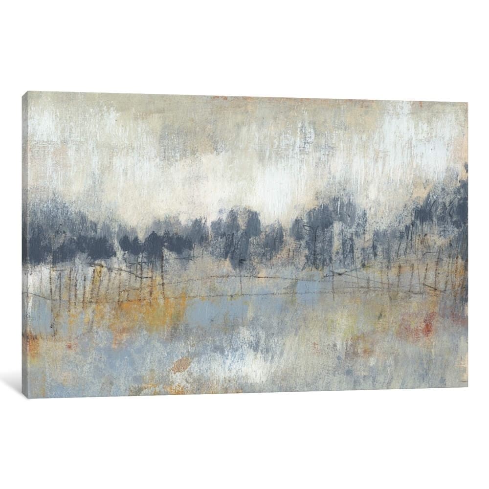 Icanvas Cool Grey Horizon Ii By Jennifer Goldberger