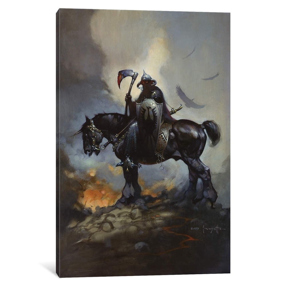 Icanvas Death Dealer By Frank Frazetta