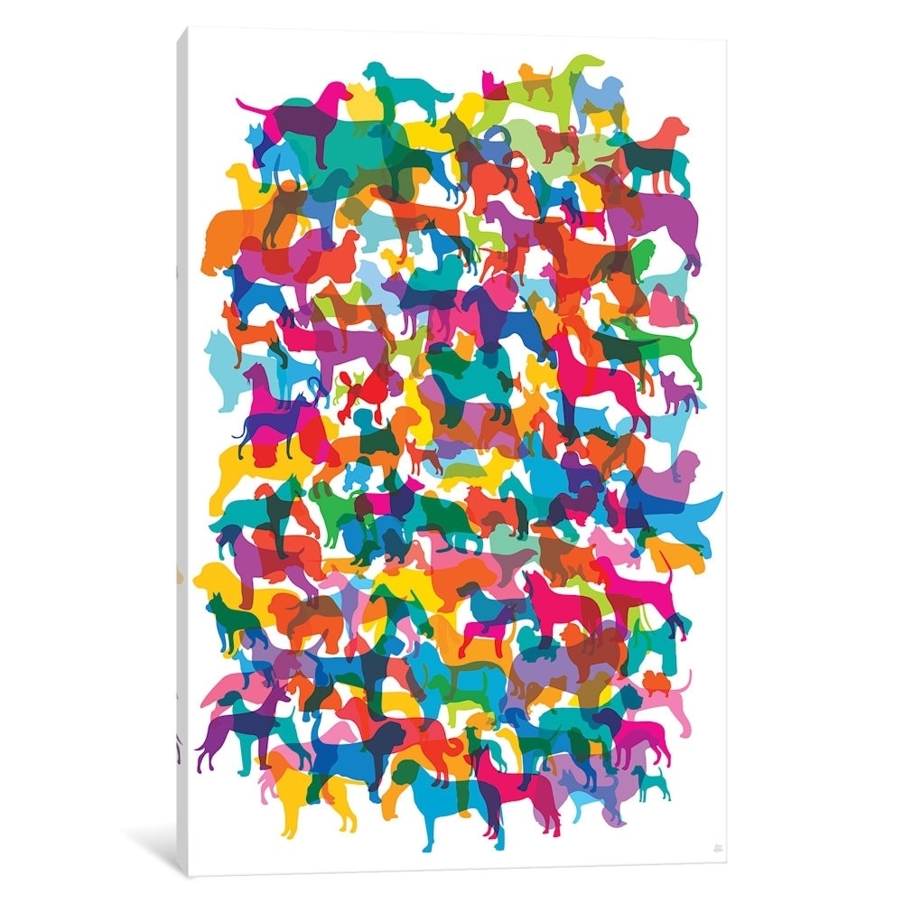 Icanvas Dogs I By Yoni Alter Canvas Print