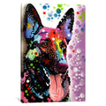 Icanvas German Shepherd By Dean Russo Canvas Print
