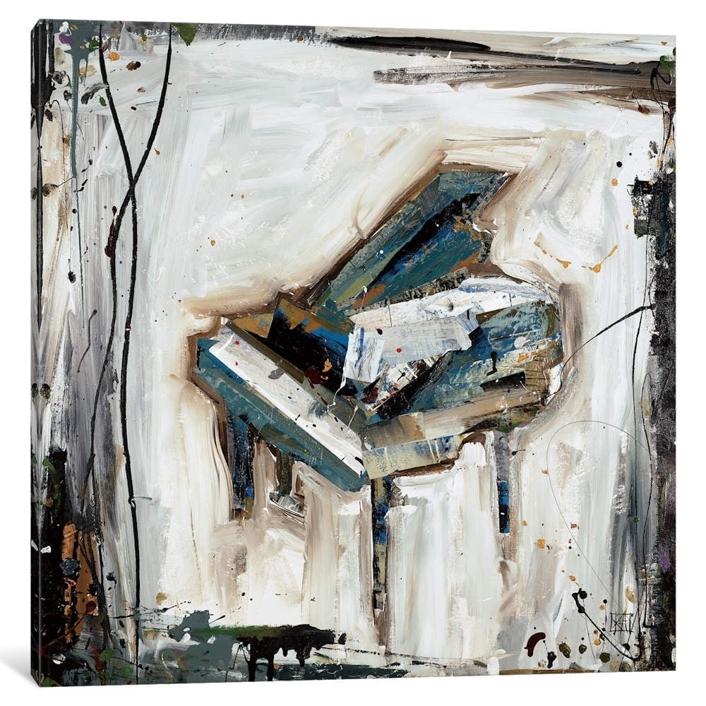 Icanvas Imprint Piano By Kelsey Hochstatter