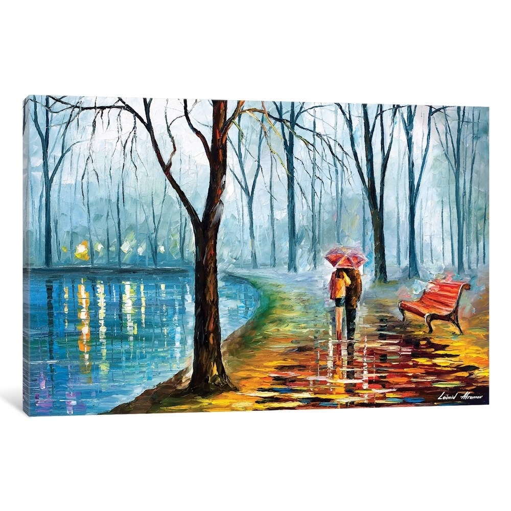 Icanvas Inside The Rain By Leonid Afremov