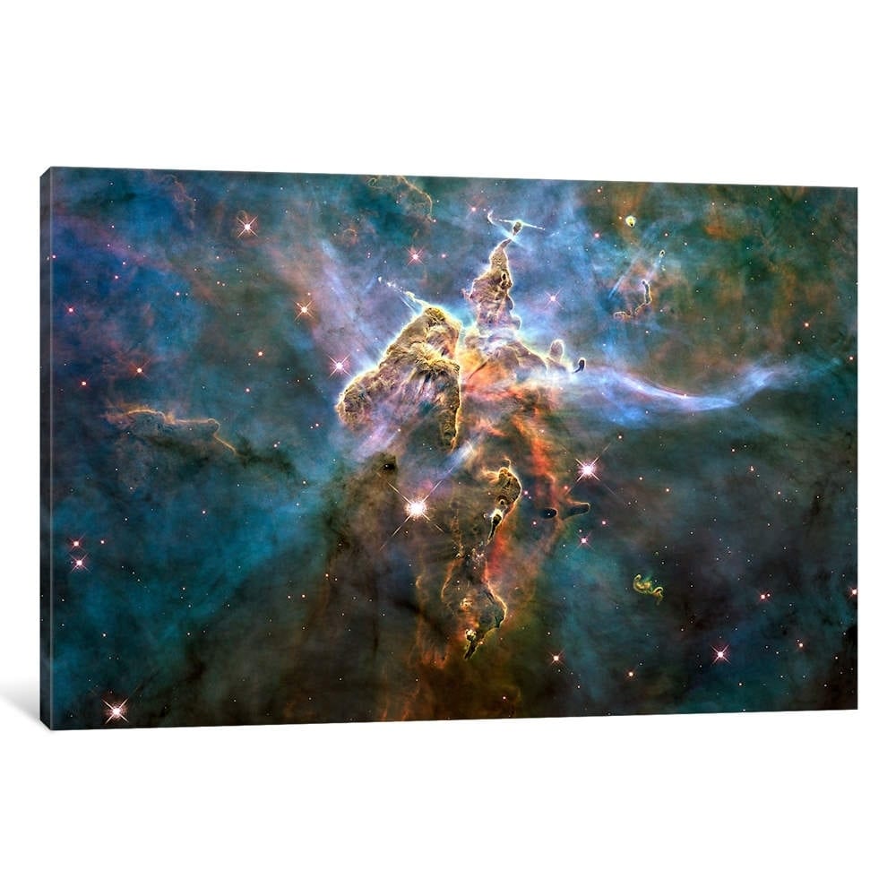 Icanvas Mystic Mountain Carina Nebula Hubble Telescope By Nasa