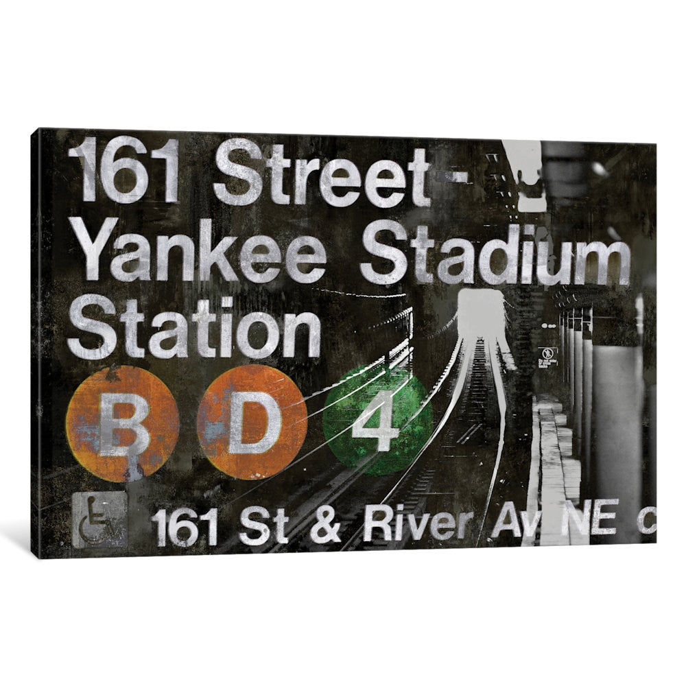 Icanvas Nyc Subway Station Ii By Luke Wilson Canvas Print