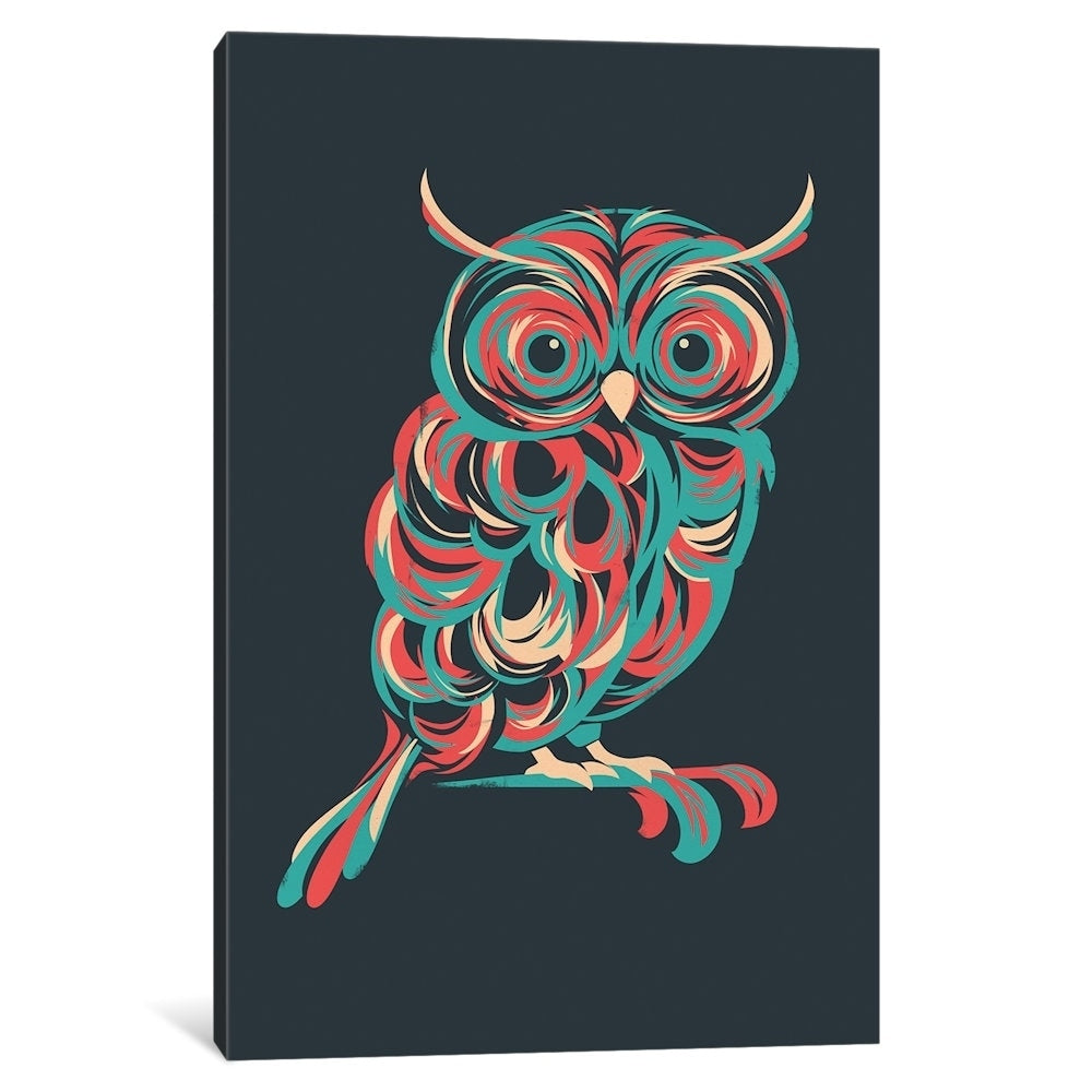 Icanvas Night Owl By Jay Fleck Canvas Print