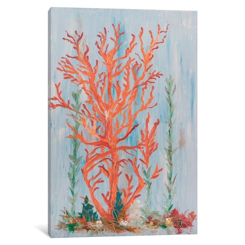 Icanvas Painterly Coral Ii By Olivia Brewington Canvas Print