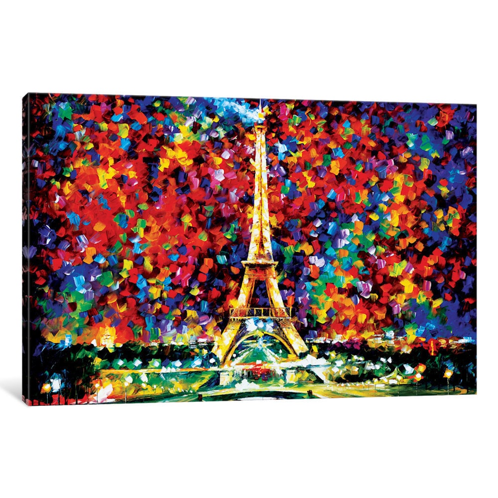 Icanvas Paris Of My Dreams By Leonid Afremov Canvas Print