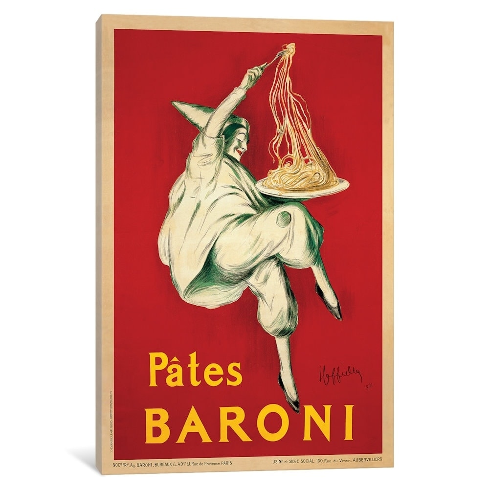 Icanvas Pates Baroni 1921 By Leonetto Cappiello Canvas Print