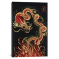 Icanvas Protective Fire Dragon By One Stroke Dragon