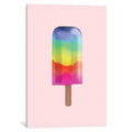 Icanvas Rainbow Popsicle By Emanuela Carratoni