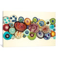 Icanvas Red Path By Laura Van Horne Canvas Print