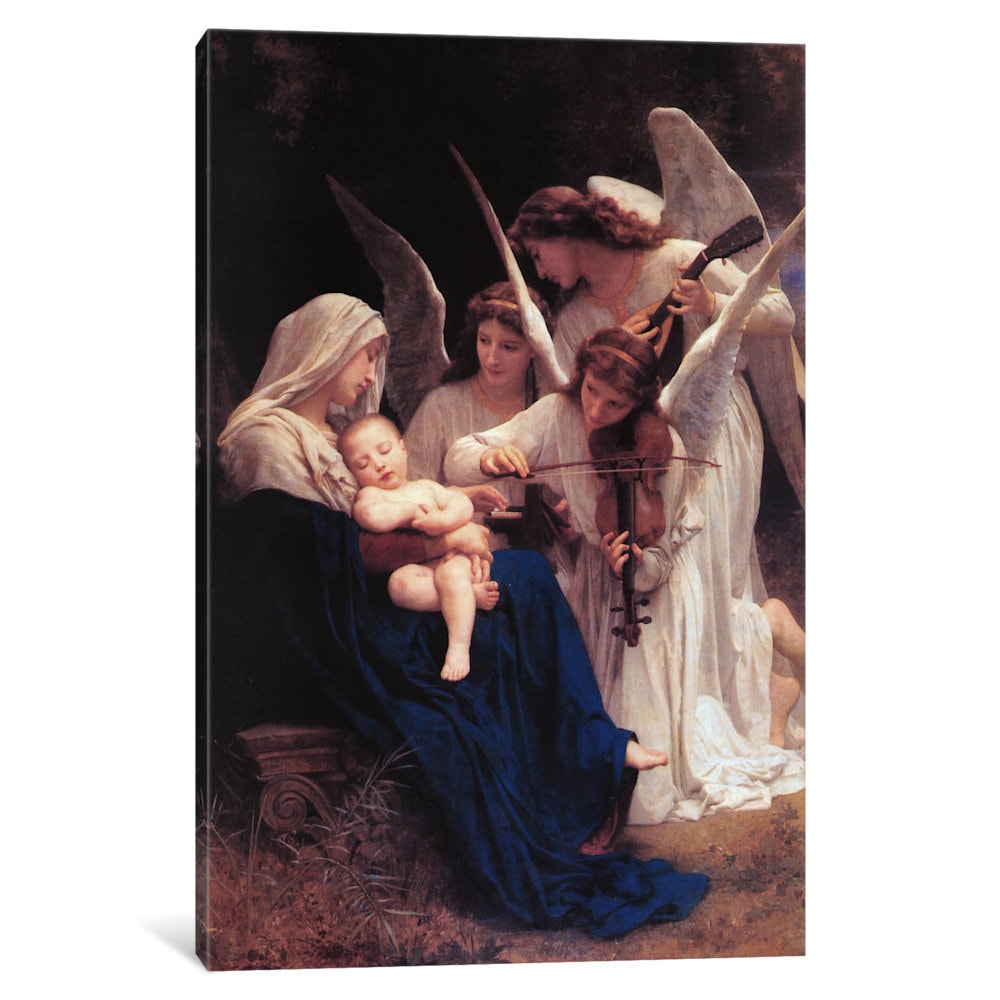 Icanvas Song Of The Angels By William Adolphe Bouguereau Canvas Print
