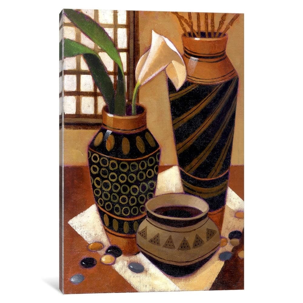 Icanvas Still Life With African Bowl By Keith Mallett
