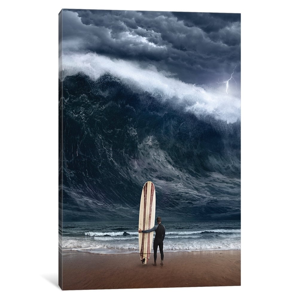 Icanvas Surf Cataclysm By Evgenij Soloviev Canvas Print